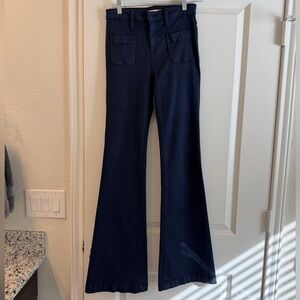 Joie Dark Navy Flared Jeans